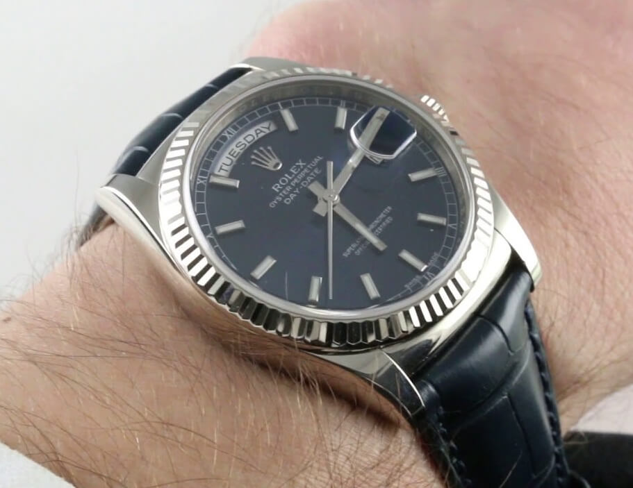 Fake Rolex Leather Strap